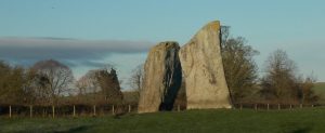 Standing stones at Avebury stone circles