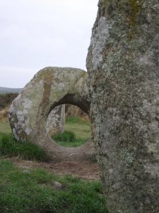 Men an tol, or stone with a hole