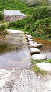 Stepping stones, Poldark beach