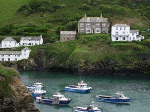 View of Port Isaac Harbour