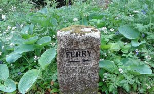 Sign for King Harry Ferry, Truro