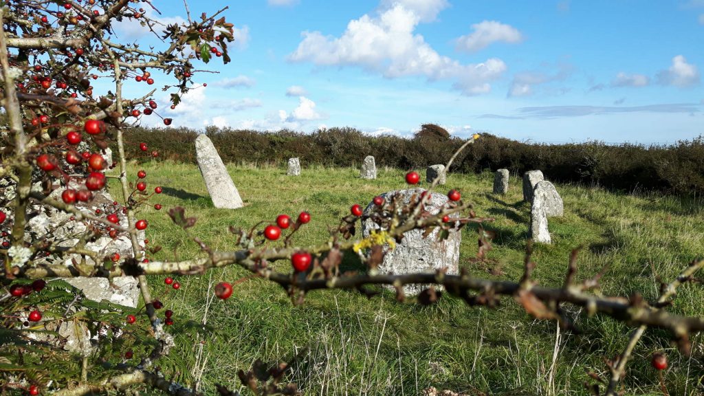 Stone circle, near Penzance