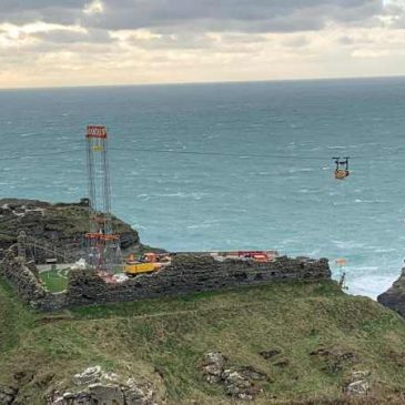Tintagel Castle New Bridge