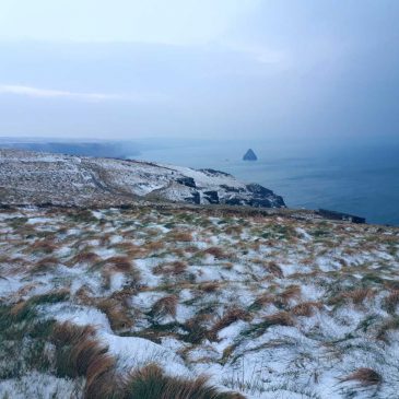 Snow in Cornwall 2019