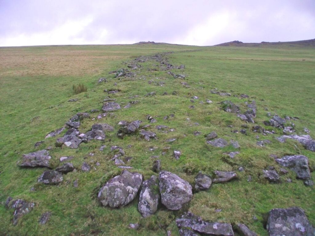 Rough Tor, Neolithic stone causeway, Bodmin Moor