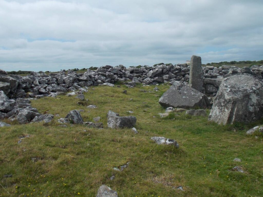 Cairn stone archaeology Bodmin Moor